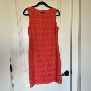 NWT Wallis Shift Dress Orange Peachy Fabric SZ 10